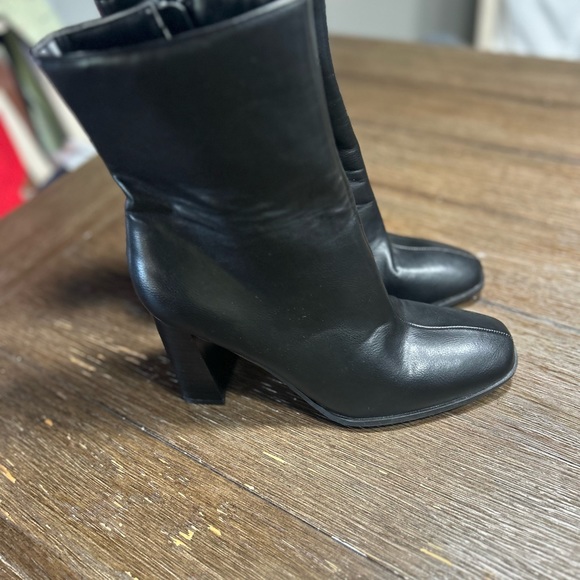 NWOT Bamboo Black mid calf boots size 8.5 - Picture 4 of 8